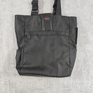 Tumi Black Ballistic Nylon Tote Bag Adjustable Shoulder Straps Tracer 543C